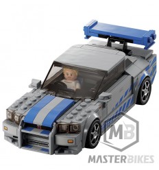LEGO - FAST & FURIOUS Nissan Skyline GT-R (R34) de 2 Fast 2 Furious