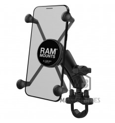 RAM Mounts - Soporte Smartphone X-Grip® Snap-Link™ U-Bolt Base (L)