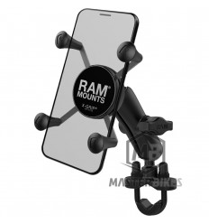 RAM Mounts - Soporte Smartphone X-Grip® Snap-Link™ U-Bolt Base (S)
